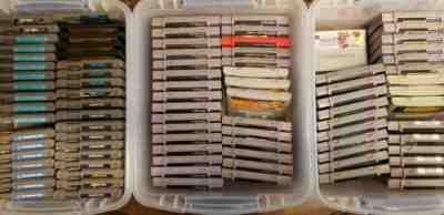 HUGE Lot 772 Games N64 SNES NES Gameboy Sega Genesis 32X Master Atari 2600 7800