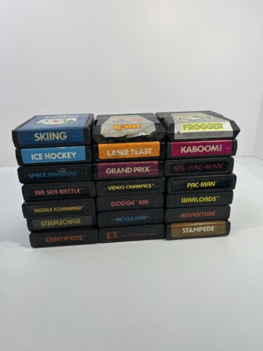 atari 2600 game lot tested 21 Game Lot