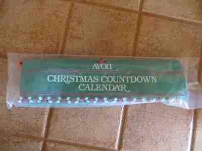 Vintage 1987 Avon Advent Calendar Countdown Christmas with Mouse-SEALED NEW