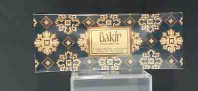 Vintage Bakir Perfumed Soap Cakes 3 1/2 Oz Each 3 Soaps box was sealed