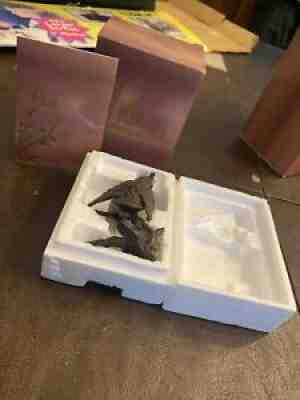 AVON American Wildlife Bronze Collection - Great Horned Owl Figurine (1985)