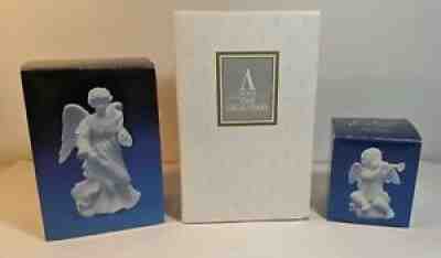 Avon Nativity Collectibles Lot of 3 Angels - Gabriel, Standing, Cherub In Boxes