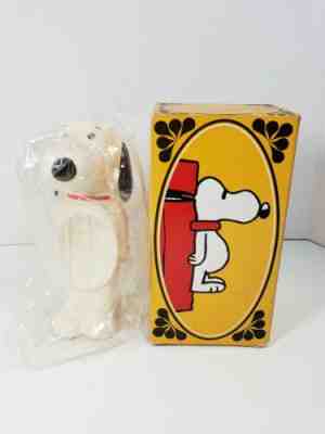 Classic Vintage Avon Snoopy Soap Dish With Soap New in Original