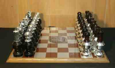VINTAGE 1972, Avon 32 Piece Chess Set with Board!!!