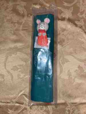 1987 Avon New Vintage Christmas Countdown Fabric Calendar Factory Sealed Mouse