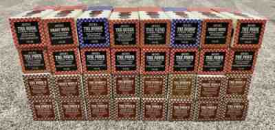 Vintage Avon Complete Chess Set of 32 Men's Aftershave Decanters in Boxes