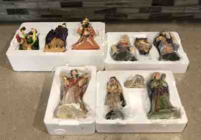 Avon Heirloom Collection Nativity Set 1996 Set Of 10-Christmas