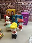 12-Vintage Avon Bath Peanuts Snoopy Charlie Brown Bubble Bath/brush combs