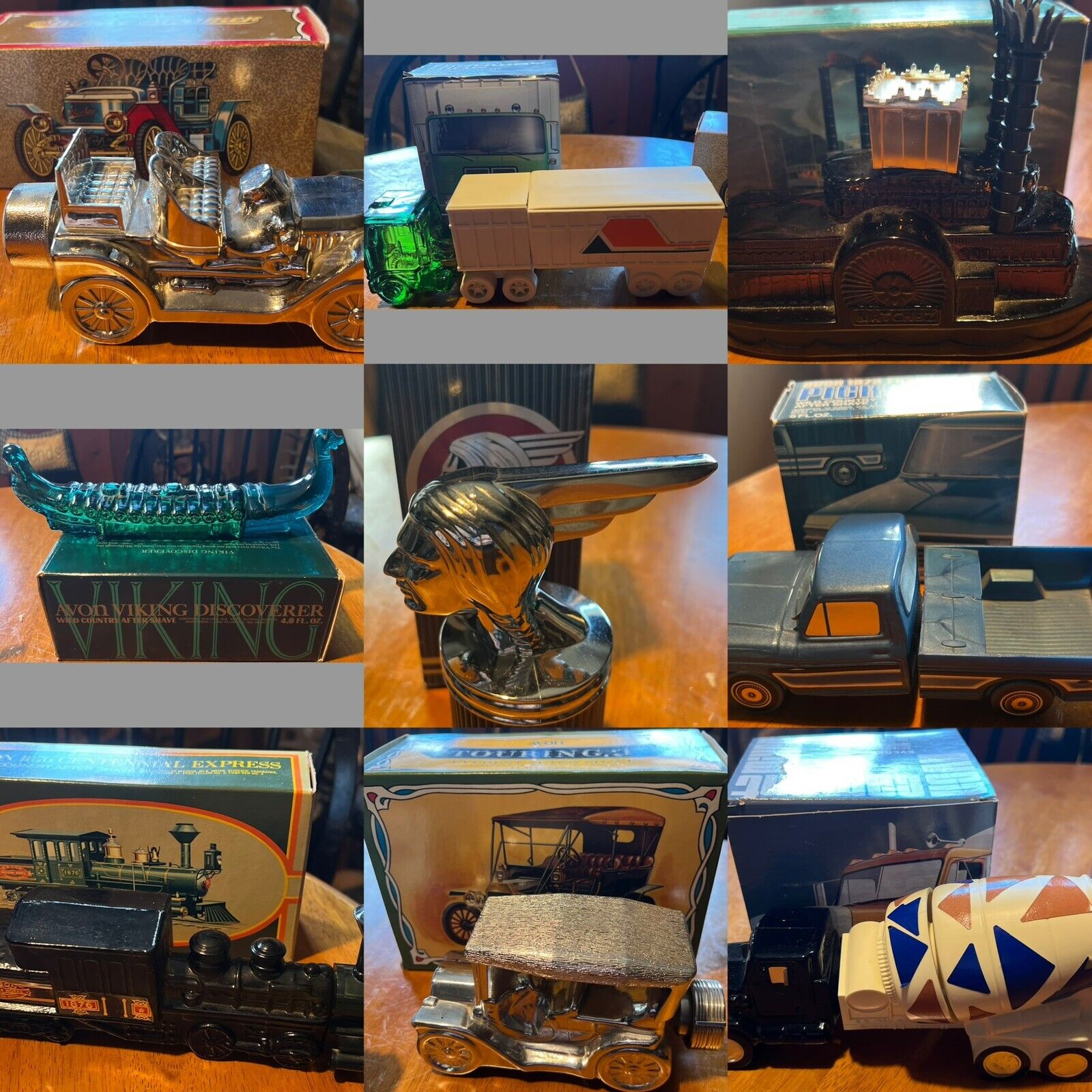 ?HUGE LOT- 72 Avon Mens After Shave Collectors Bottles- All Full??