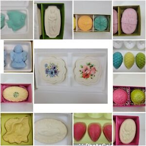 40 pc Avon Vintage Decorative Hostess Bath Soaps Variety Lot Free Ship Vintage
