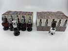 Complete Set of 32 Vintage AVON Chess Set Game Pieces Most Have Boxes Full