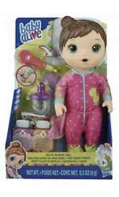 Baby Alive Mix My Medicine Baby Doll, Dinosaur Pajamas, Drinks and Wets, Doctor