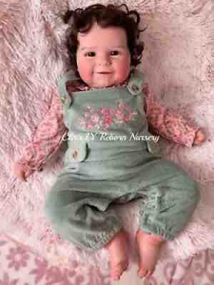 Reborn Baby Doll Maddie By Bonnie Brown Made By Chris LY. Last One!