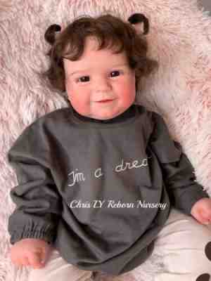 Reborn Baby Doll Maddie By Bonnie Brown Made By Chris LY. Last One!