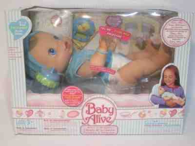 Brand New Sealed Very Rare Hasbro 2006 Baby Alive Wets 'N Wiggles Boy Doll