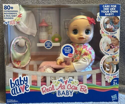 Rare 2017 Baby Alive “Real As Can Be Doll” - New in Box!