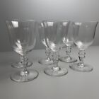 Lot of 6 Baccarat Provence Claret Wine Glasses