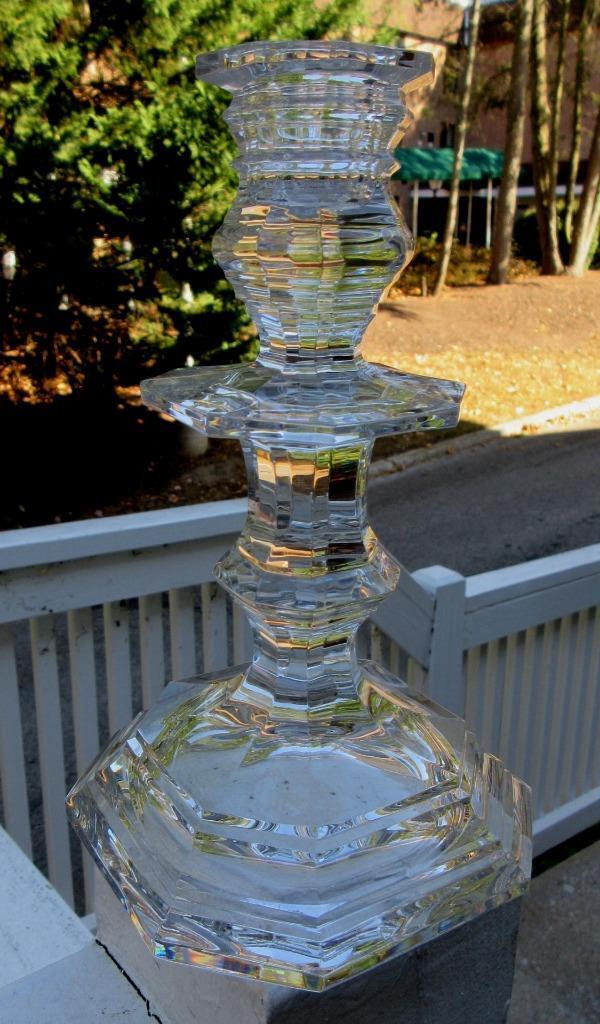 Elegant Baccarat Retired REGENCE Candlestick 7 1/2"