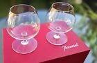 BACCARAT France Crystal VERRE DEGUSTATION 2 PERFECTION Pair BRANDY SNIFTERS