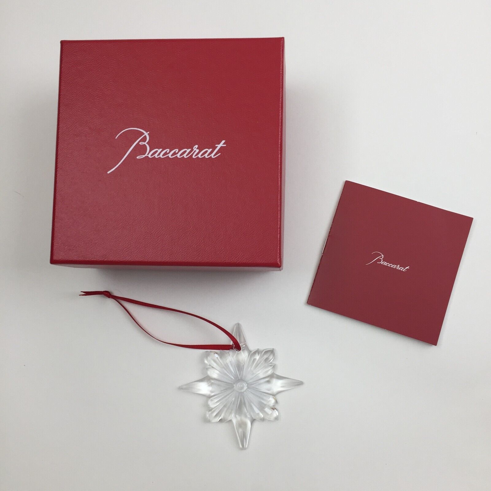 Baccarat Crystal NOEL 2023 Annual Christmas Ornament Made in France NEW In Box