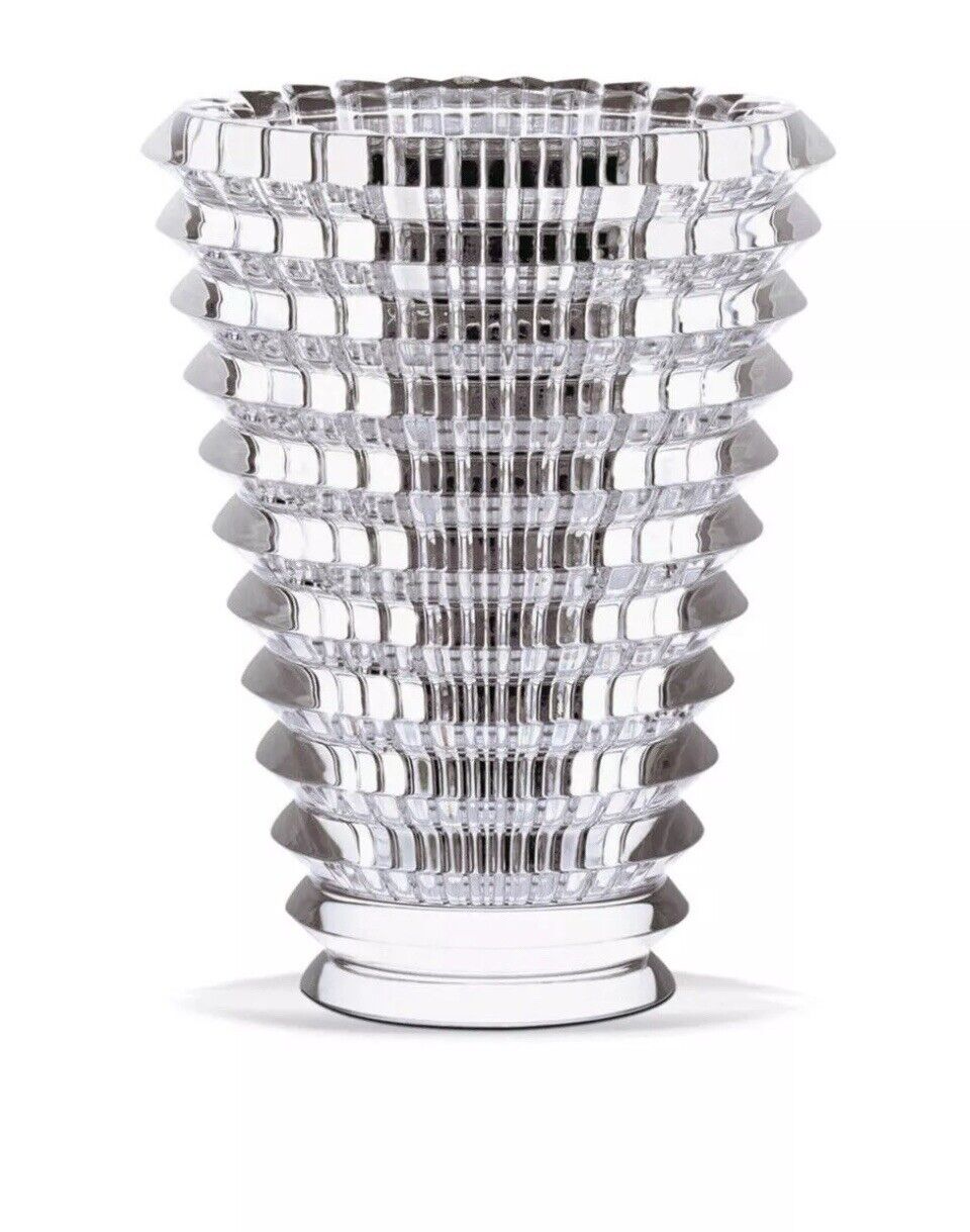 Baccarat Eye Oval Vase, Medium