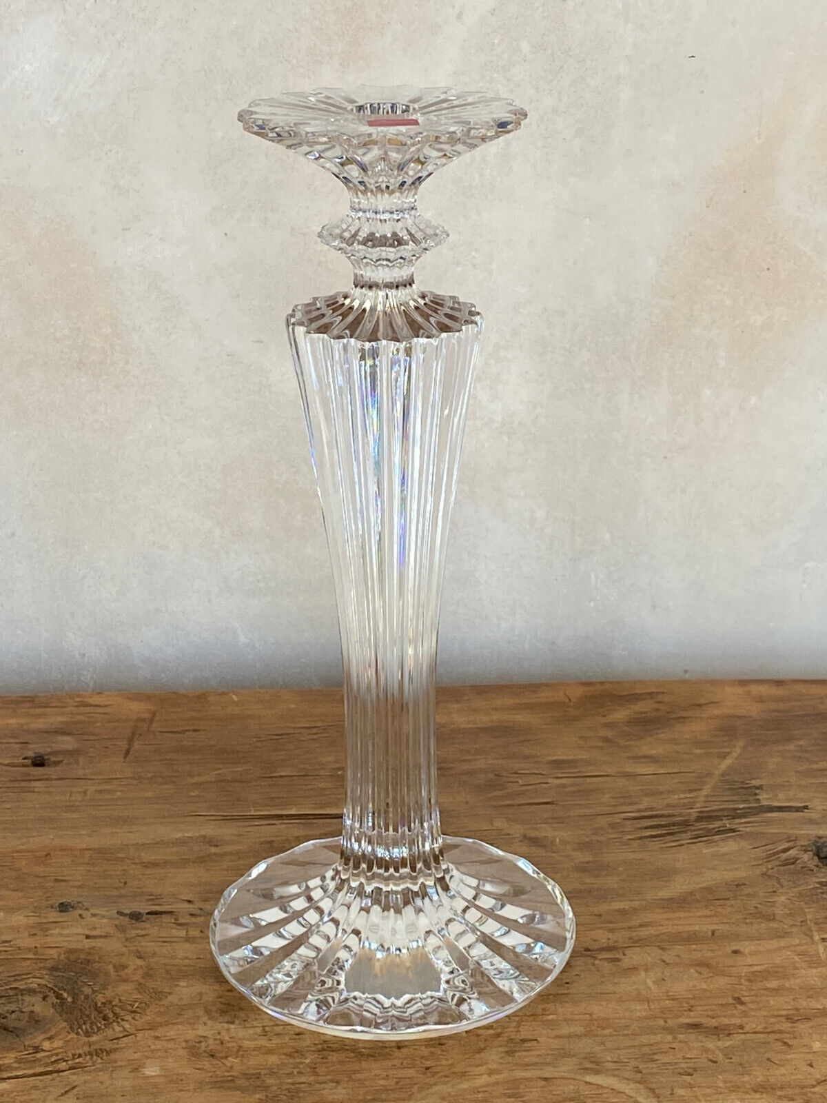 Original Baccarat Crystal Candlesticks