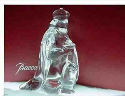 BACCARAT MAGI KING RETIRED NATIVITY SCENE WISEMAN BALTHAZAR BALTHASAR Ex in Box