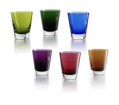 Baccarat Mosaique Colors Tumblers Set of 6