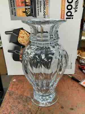 BACCARAT HARCOURT LARGE 12 1/2â? Vase $ 2200.NEW/W/TAG (no box) SIGNED!!!