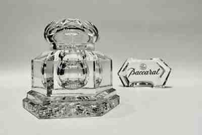 Baccarat Crystal Victor Hugo Inkwell Limited And Numbered Edition