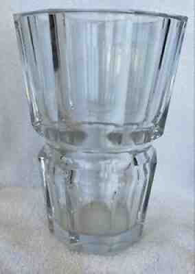Gorgeous Vintage French crystal vase Baccarat Edith model Approx 8 7/8â?; 23com
