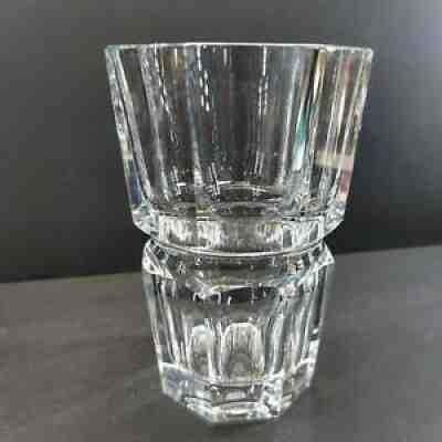 Vintage Baccarat Edith Vase - Lead Crystal Never Used 7" Tall.