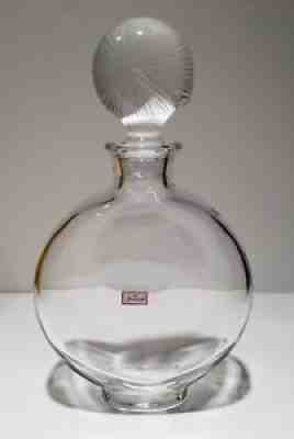 Baccarat Crystal Nautilus Decanter, Never Used, Vintage, New Condition