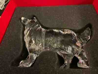 Baccarat Bellagio Zodiac (RAREST) Year of the Dog MINT in Box COLLIE
