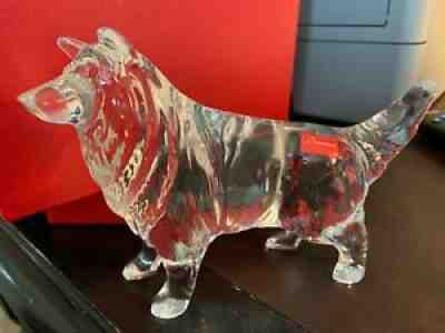 Baccarat Bellagio Zodiac (RAREST) Year of the Dog MINT in Box COLLIE