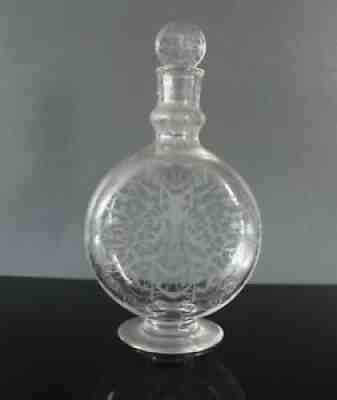 Decanter in crystal baccarat model michelangelo signed h 27 cm
