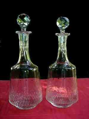 Baccarat Champigny richelieu wine decanter carafe wine water has carved crystal ...
