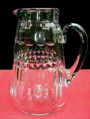 Baccarat piccadilly buckingham water decanter jug pitcher jug carafe crystal b