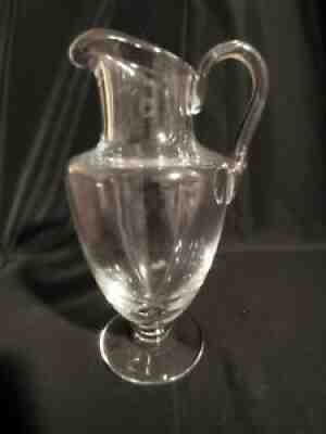 BACCARAT Crystal MONTAIGNE (Non-Optic) 9.25â? Pitcher / Ewer â?? 20 oz. - EXC