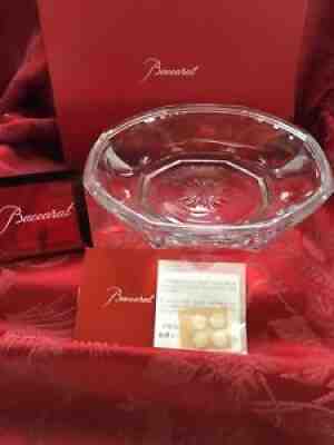 NIB NEW FLAWLESS Stunning BACCARAT Crystal HARCOURT 1841 BOWL CENTERPIECE  DISH