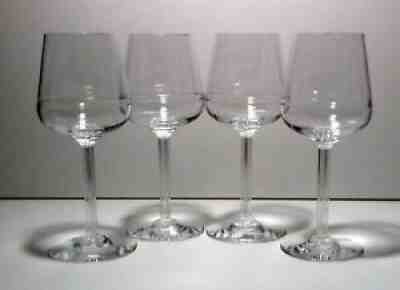 Rare *VINTAGE* Baccarat Crystal ATHENA (1988-1991)Set 4 #1 Water Goblets 8 1/2"