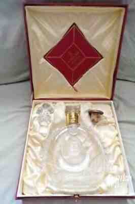 BACCARAT LOUIS VIII REMY MARTIN Grande Champagne Cognac Bottle in Original Box