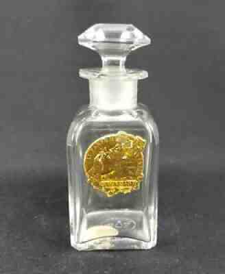 Houbigant Baccarat Perfume Bottle circa 1913 - in Box and Signed