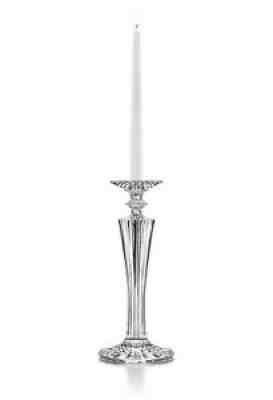 Baccarat Crystal Large Mille Nuits Candlesticks