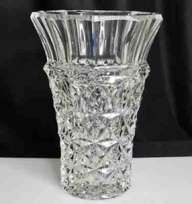 Very Large Baccarat Celimene 14.75" Crystal Glass Vase - 83098