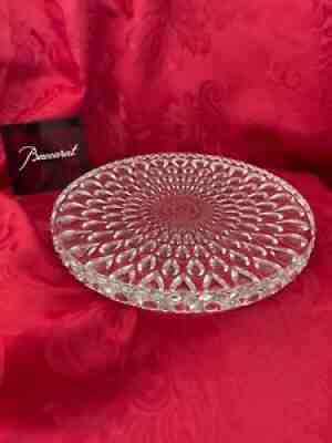 FLAWLESS Exquisite BACCARAT France Glass Crystal GOUTTES Huge COASTER DISH PLATE
