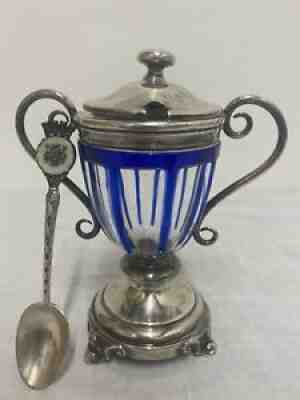 Old saint louis baccarat mustard