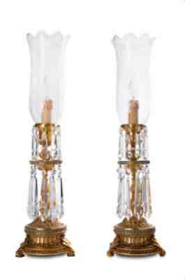 Vintage 20th Large Original Italian fixtures BACCARAT crystal plafonds 63.5 cm