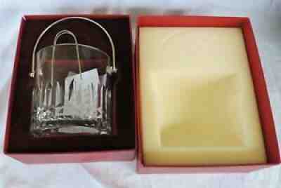 Ice bucket a + clip in Baccarat crystal in box