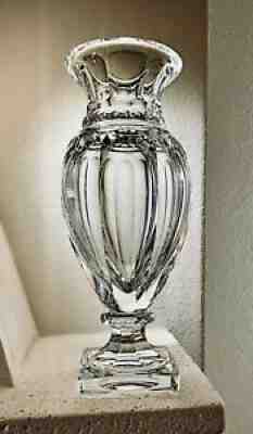Baccarat Crystal Eurydice Museum Reproduction Vase Mint Condition